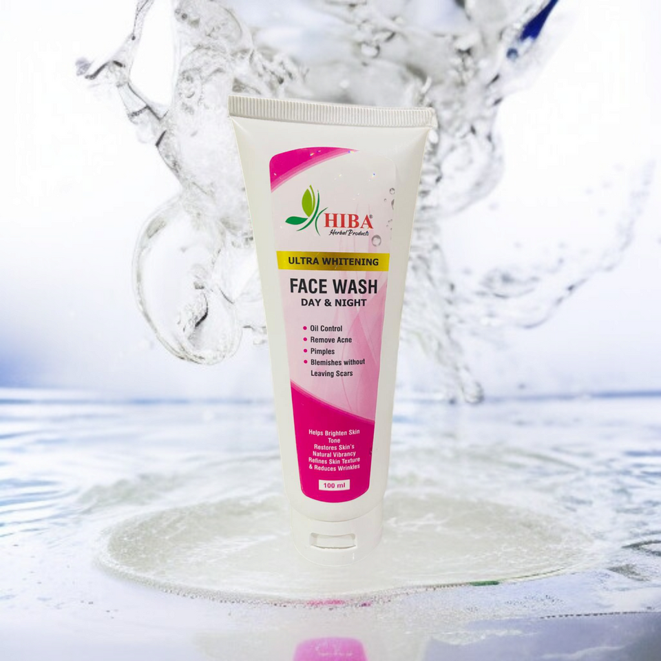 Hiba Herbal Ultra Whitening Face Wash